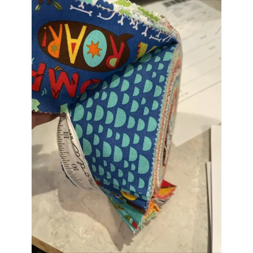 RARE HTF Discontinued Moda Jurassic Jamboree Jelly Roll 2.5